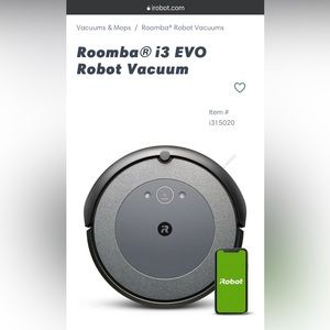 iRobot Roomba i3